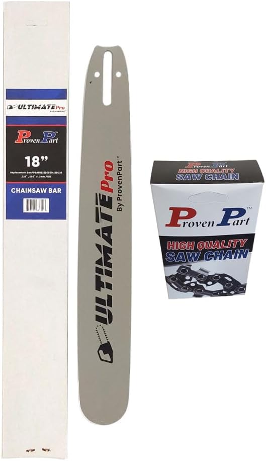 Proven Part 18In Bar and1 Chain .325 .050 74DL For Husqvarna H23?74 501 84 08-74, 591095774, H23-74