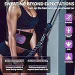 MORECOO Waist Trainer for Women/Men, Sculpt Touch Sweat Band for Stomach, Waist Trimmer for Women Workouts &Speed Belly Sweat - Image 3
