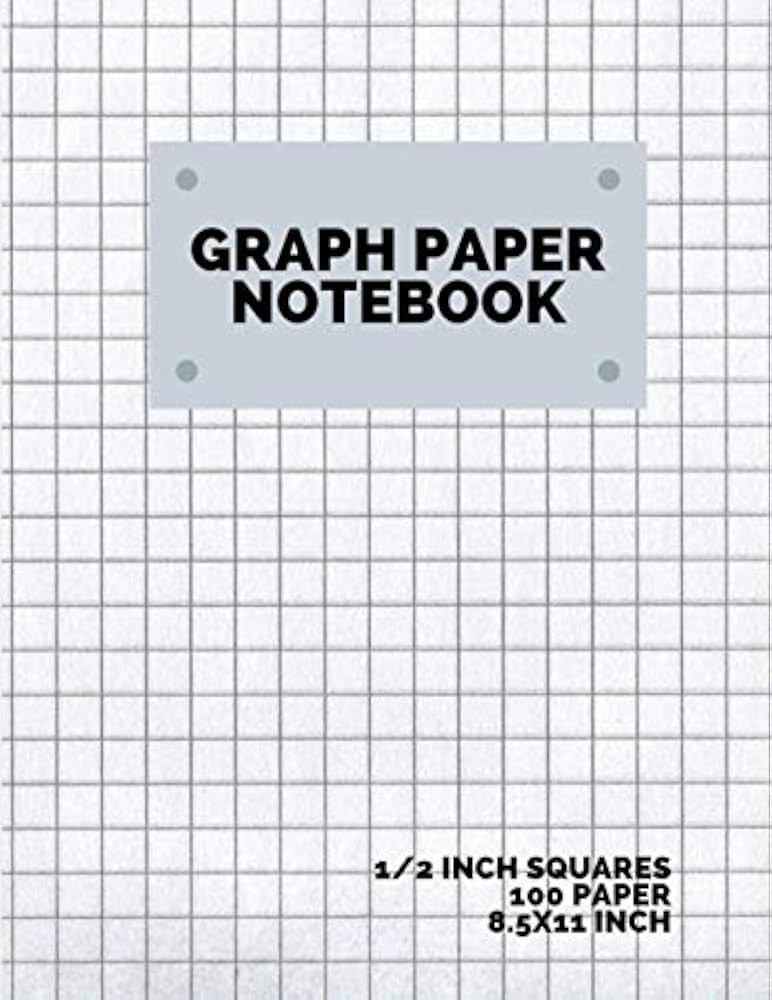 graph-paper-notebook-1-2-inch-squares-100-pages-graphing-grid-paper-extra-large-8-5x11-in-studio-art-9798628906774-amazon-com-books for 1 2 Inch Grid Paper Printable Free graph paper notebook 1/2 inch squares: 100 Pages, Graphing Grid Paper, (Extra Large, 8.5x11 in.): STUDIO, ART: 9798628906774: Amazon.com: Books for 1 2 Inch Grid Paper Printable Free