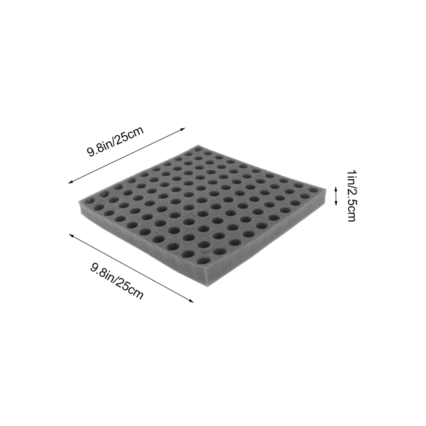 Toddmomy 2 Series Bloque De Esponja para Plántulas Germinación De Plantas De Jardín Bandejas Cubos De Cultivo Iniciador De Plantas Negro Inicio Planta De Semillero Verdura Black 2 Hojas*2
