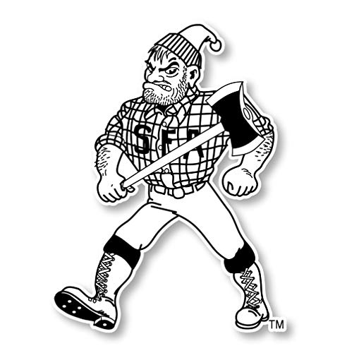 Stephen F. Austin State University 8 Inch Vinyl Mascot Magnet Officially Licensed Collegiate Product