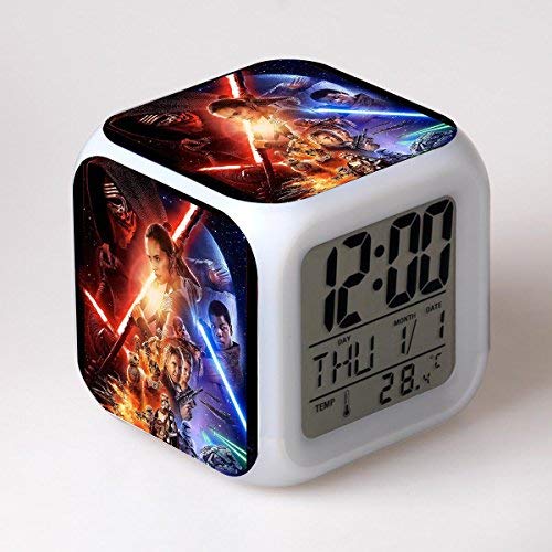 ZGSP Star Wars Digital Alarm Clock, 01