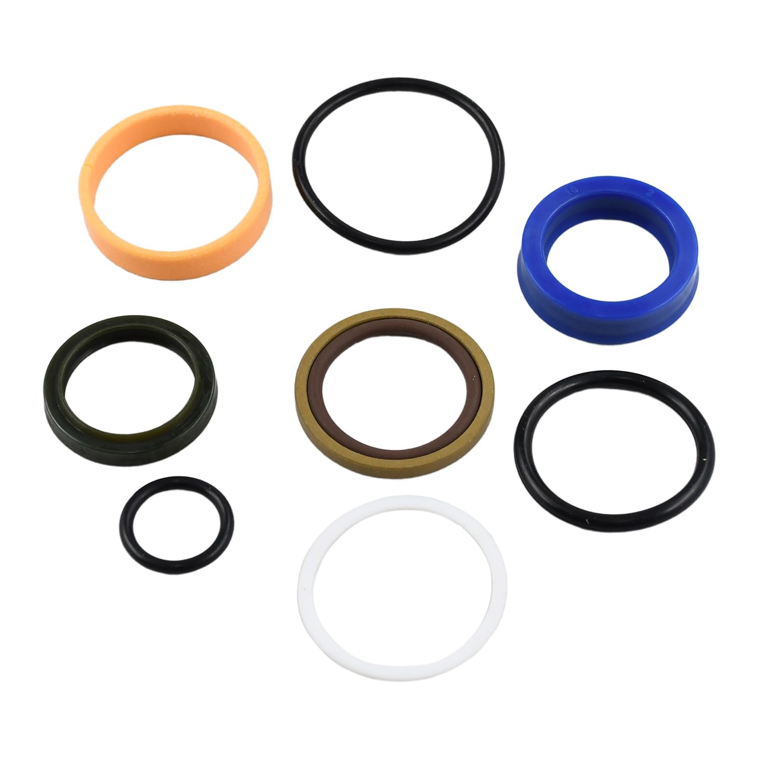 Manioiity 7J266-63400 Boom & Bucket Cylinder Seal Kit – Compatible with Kubota Front Loader LA463 (≤ SN 24767) on L2800, L3400, L3700SU and LA513 (≤ SN 30219) on L3130, L3430 Tractors