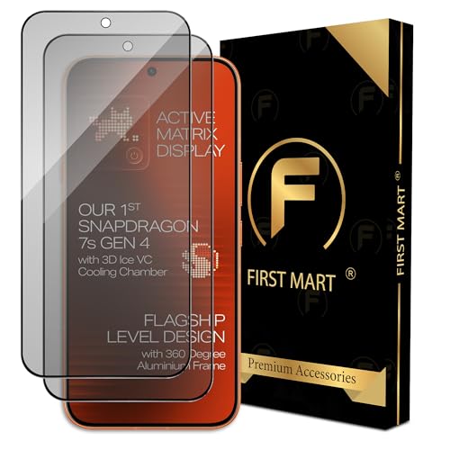 Image of FIRST MART Military-Grade Matte Tempered Glass for Infinx Note 60 Pro (6.82 Inch) With Installation Kit | Edge to Edge Coverage |Anti-Glare, Bubble-Free [2 Pack]