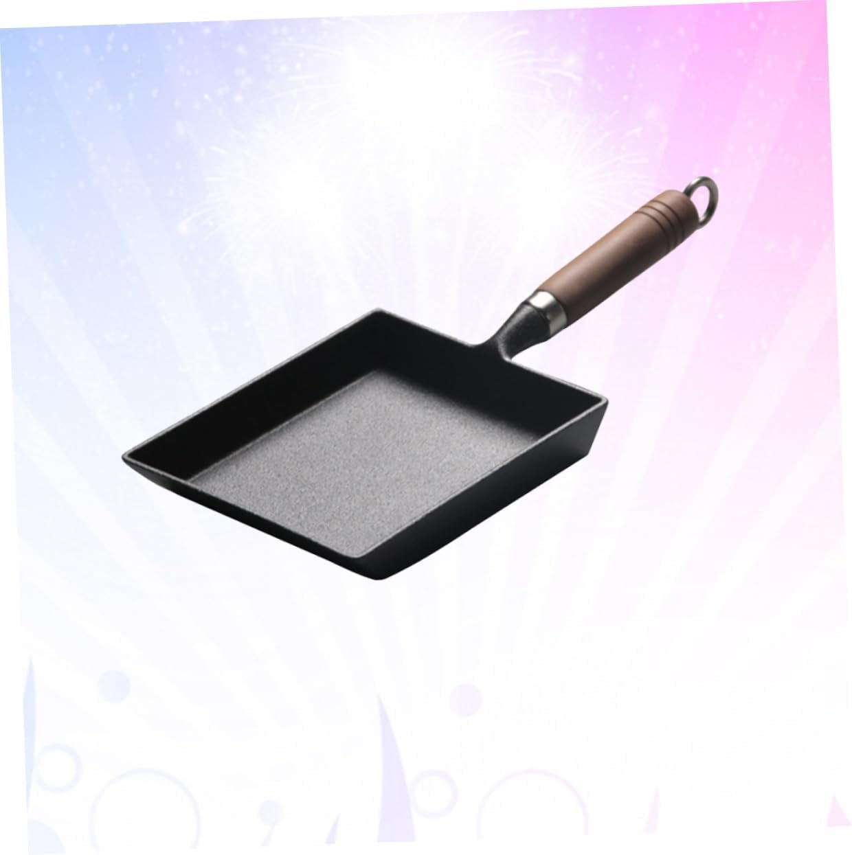 Zerodeko Nonstick Pan Set Rectangular Frying Pan Nonstick Flat Bottom Cooking Utensil