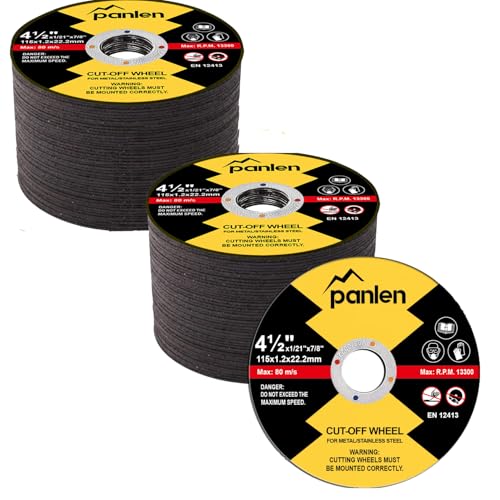 Cut Off Wheels 4.5" 100 pack for angle grinders