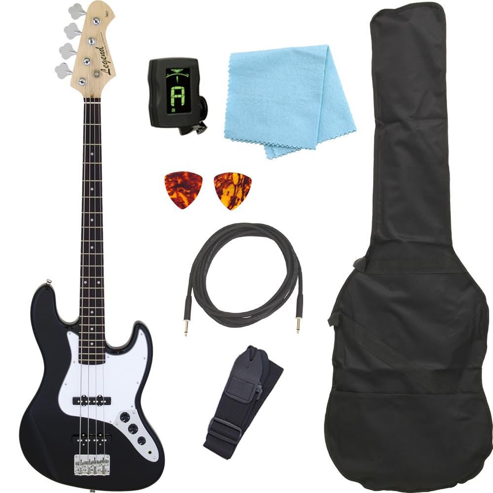 Amazon | ベース 初心者 入門 Legend LJB-Z BK レジェンド ジャズ