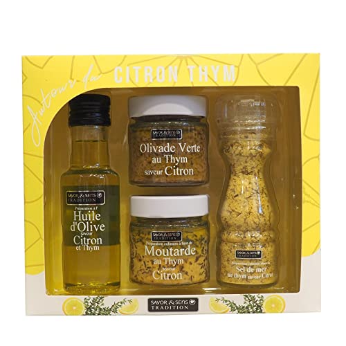 Coffret Autour du Citron et du Thym Savor&Sens Cover