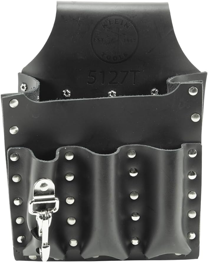 Klein Tools 5164T Tool Pouch, Tunnel Loop, 8 Pockets