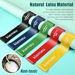 Latex Mini Loop Resistance Bands for Working Out Legs Elastic Stretch Bands | Exercise Loop Bands Rubber Exercise Bands For Physical Therapy And Rehab