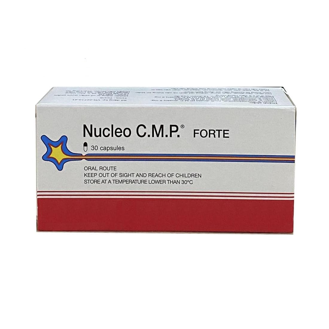 Generic Nucleo CMP Forte 30 Capsules, White