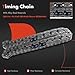 A-Premium Engine Timing Chain Kit [fits OHV, 8Cyl 5.7L 6.4L] Compatible with Ram 1500, 2500, 3500, 4500, 5500 & Jeep Grand Cherokee 09-15, Commander & Dodge Ram 1500, Durango, Charger & Chrysler 300