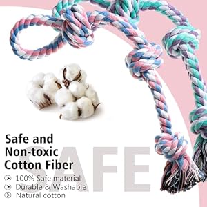 Dog Rope Toys 2 Pcs Indestructible Dog Toys, Dog Chew Toys for Aggressive Chewers, Tough Puppy Teething Chew Toys for Boredom, Dental Cleaning Tug of War Dog Toy, Great for Small to Large Breed Dog Rope Toys 2 Pcs Indestructible Dog Toys, Dog Chew Toys for Aggressive Chewers, Tough Puppy Teething Chew Toys for Boredom, Dental Cleaning Tug of War Dog Toy, Great for Small to Large Breed