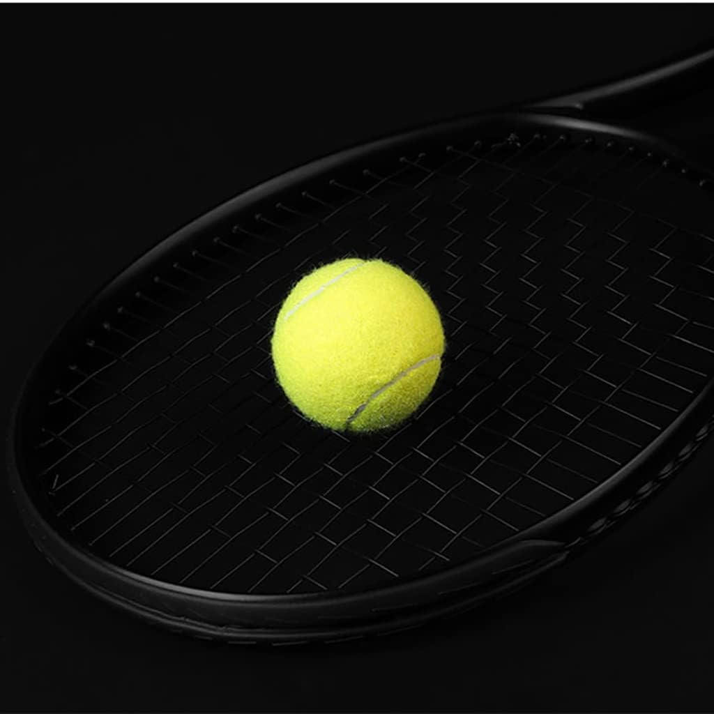 Raqueta de tenis profesional, diseño de fibra de carbono ultraligera preencordada para un mejor rendimiento y control