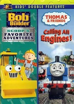 DVD Bob The Builder : Scoop's Favorite Adventures / Thomas & Friends : Calling All Engines Book