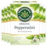 Traditional Medicinals Peppermint, 16 Tea Bags (Pack Of 6) 384 gram