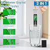 Water Quality Tester, Accurate TDS Water Meter, Fast and Easy Water Test Meter, Digital Water Tester, Multifunctional TDS Meter EC Meter Temperature Meter for Drinking Water Hydroponics Aquarium