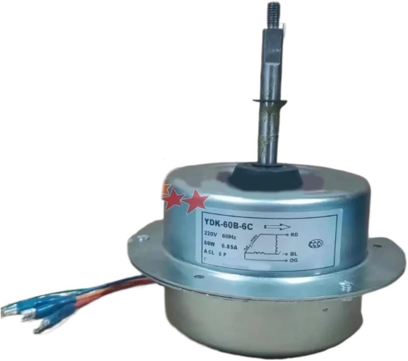 Air Conditioner Outdoor Unit AC Motor Fan YDK-60A-6C YDK-60B-6C YDK-60-6B YDK-60-6G1 YDK-60A-6G1(YDK-60B-6C)