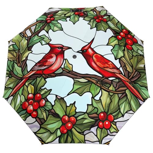 Parapluies de Noël UFunhome compacts et pliables pour la pluie