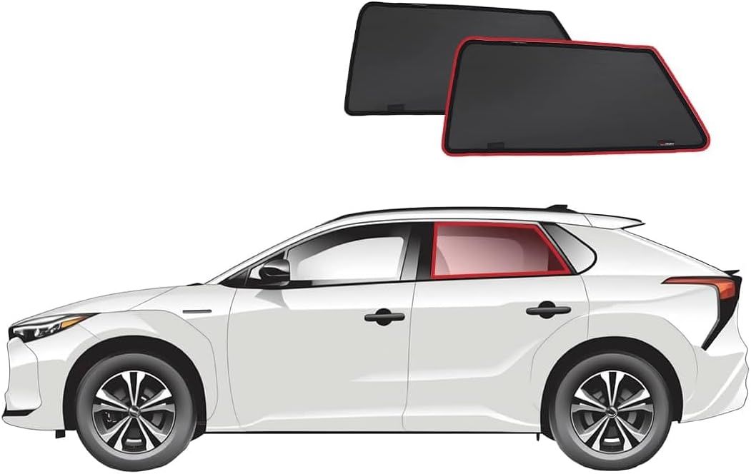 Snap Shades for Toyota bZ4X | Subaru Solterra Car Rear Window Shades (2022-Present)