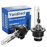 Yandirect D4S 6000K 35W Headlight Bulb Replacement Xenon HID Bulb-Pack of 2