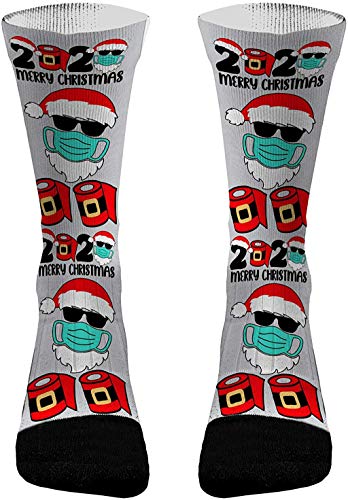 Christmas Socks 2020 Christmas Socks Funny Christmas Gifts Socks Christmas (Extra Small)