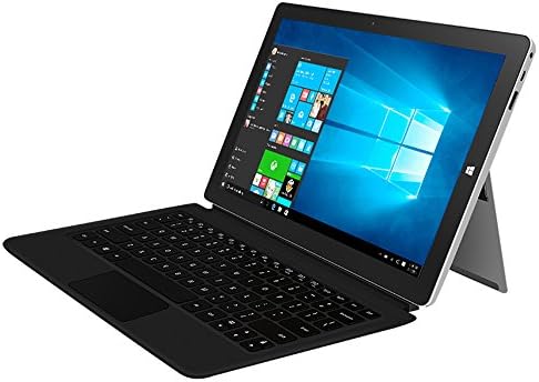 Jumper EZpad 6 Plus 2-in-1 11.6" FHD IPS Touch-Screen Laptop, Intel Apollo Lake N3450 Processor, 6GB DDR3L 64GB eMMC Windows 10 HDMI Bluetooth 802.11 b/g/n (with Keyboard, Silver)