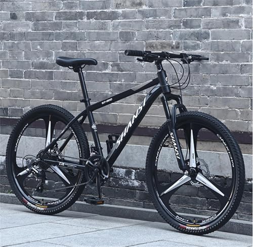 （♡４）自転車ジュニアマウンテンバイク　24インチ　ブラック 子供用自転車 24インチ ジュニアマウンテンバイク 6段変速 男の子