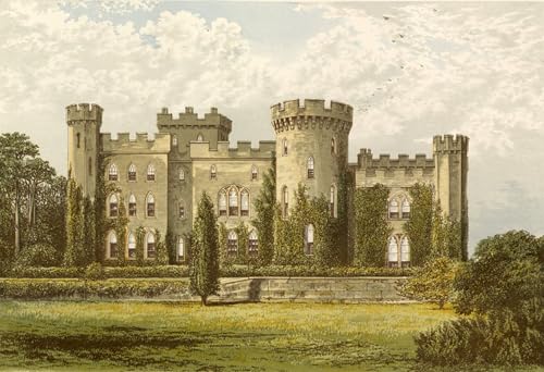 Affiche Toile Château de Cholmondeley Alexander Lydon Art Reproduction 60x90cm