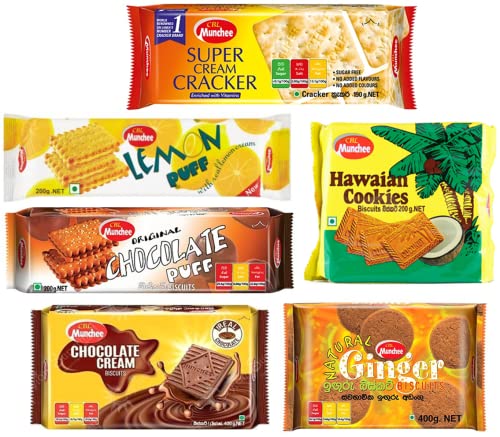 Munchee Biscuits Assorted Pack of 6 by Serendib