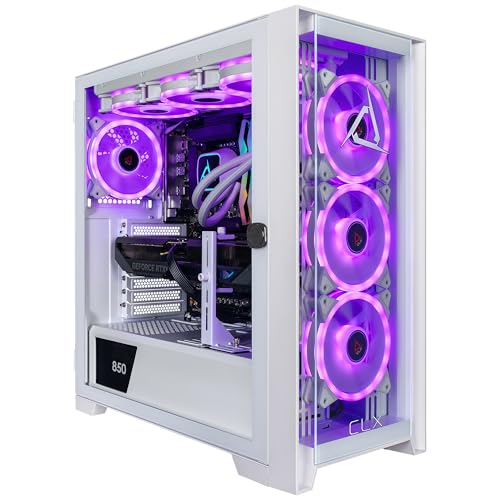 CLX Set Gaming PC White