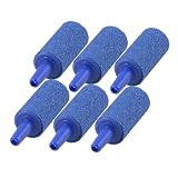 Sourcingmap Belüftungsstein/Luftsprudler für Aquarien, 13 x 25 mm, Blau, 6 Stück de