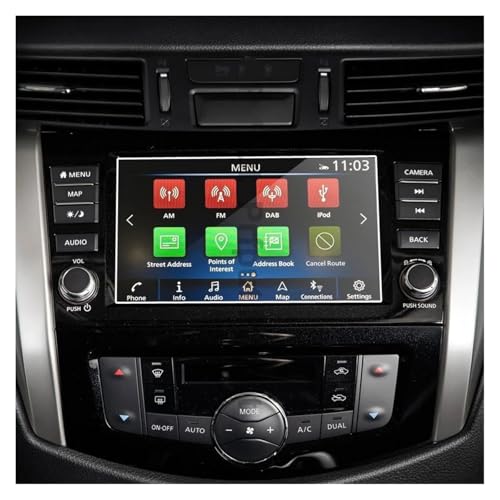 Film Protecteur Navigation Verre Trempé pour Nissan Navara 2021 Accessoires Écran
