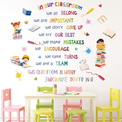 Vinilo decorativo con frases inspiradoras vibrantes para pared miniatura 3