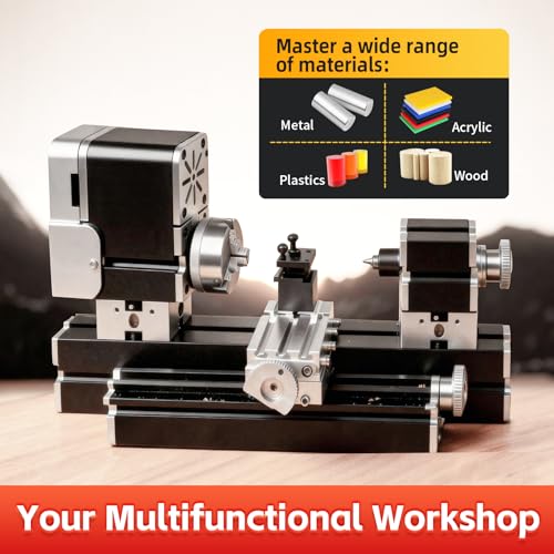 AcmeFlare All-Metal Mini Safety Lathe