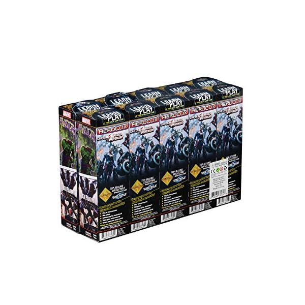 Wizkids Marvel HeroClix: Captain America and The Avengers Booster Brick (10) – Bild 3