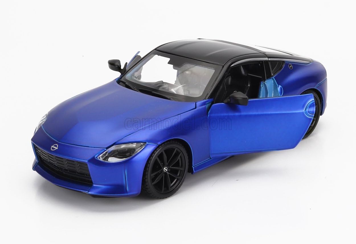 Maisto Nissan Z (2023): 1:24 Scale Model Car, Moving Doors, Yellow