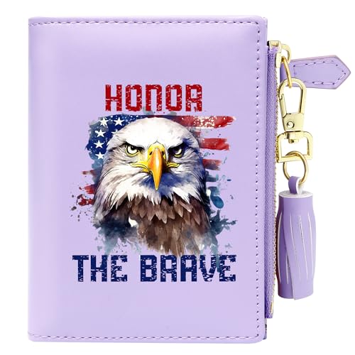 4th of July Memorial Day,Independence Day Personalized Womens Wallet,Holiday Gift,Commemorative Gifts for Family&Friends 1128h