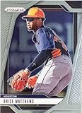 2025 Panini Prizm Base #285 Brice Matthews Houston Baseball Card - Sportscard Superstore