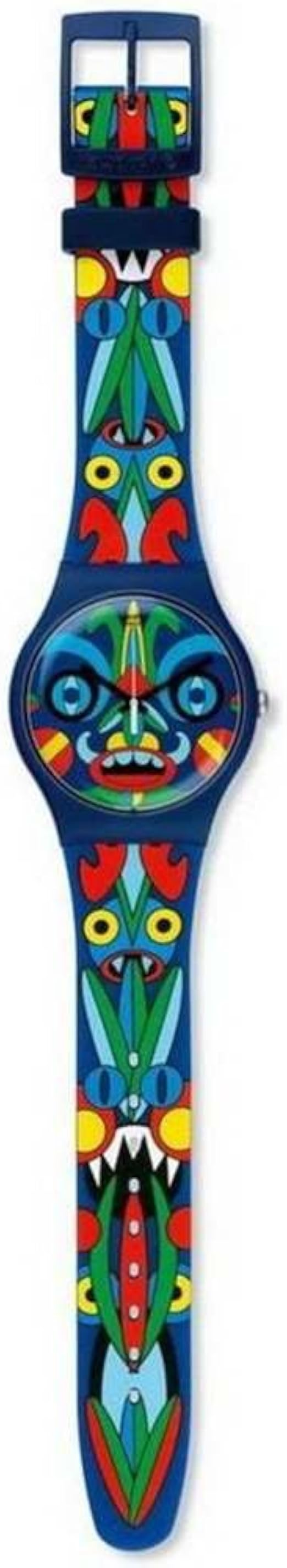 Swatch Mumu-cucurrucucu (SUOZ210) Mika create a universe for MUMU