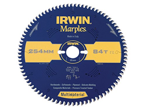 Image of IRWIN IRW1897470 254 x 30mm 84-Teeth Irwin Marples Circular Saw Blade with TCG Teeth/ Negative Hook