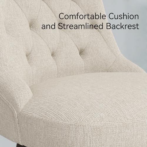 Counter-Height-Bar-Stools-Set-of-2-with-Back-26H-Upholstered-Swivel-Barstools-with-Solid-Wood-Legs-for-Kitchen-Island-Performance-Modern-Fabric-Counter-Stools-Flax-Beige Counter Height Bar Stools Set of 2 with Back 26H Upholstered Swivel Barstools with Solid Wood Legs for Kitchen Island Performance Modern Fabric Counter Stools Flax Beige