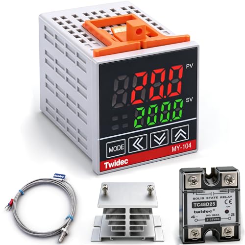 Twidec/MV100-B10 Digital Display PID Temperature Controllers...