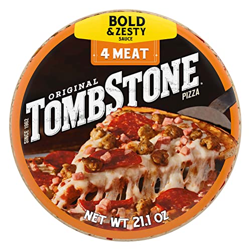 Tombstone Four Meat Frozen Pizza, 21.1 Oz