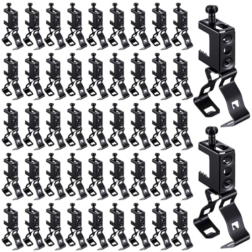 Tandefio 50�� 1/4�C���`-20�r�[���N�����v 1/2�C���`-3/4�C���`�̃R���W�b�g�N���b�v�X�v�����O�X�`�[���{���g�N�����v�����}�E���g�t���d�C�A�Ɩ��A�P�[�u�����[�e�B���O�V�X�e���ɑf�������t���A�u���b�N