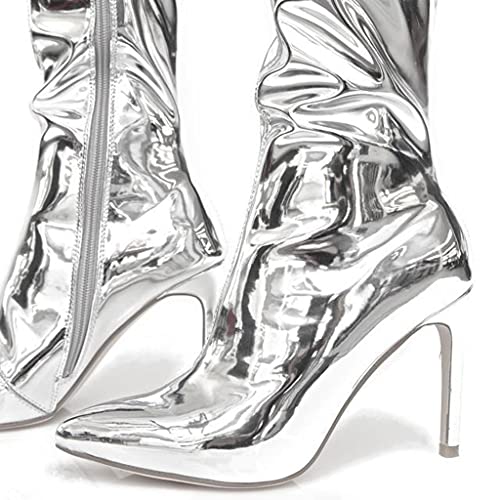 Bottes de scène avec fermeture éclair latérale pour un enfilage facile