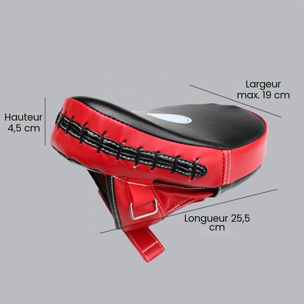 Queta Pattes d'ours Taekwondo Gants Boxing Paos Boxe Sports de Combat Bouclier Courbe Pads Kickboxing Gants de Frappe MMA
