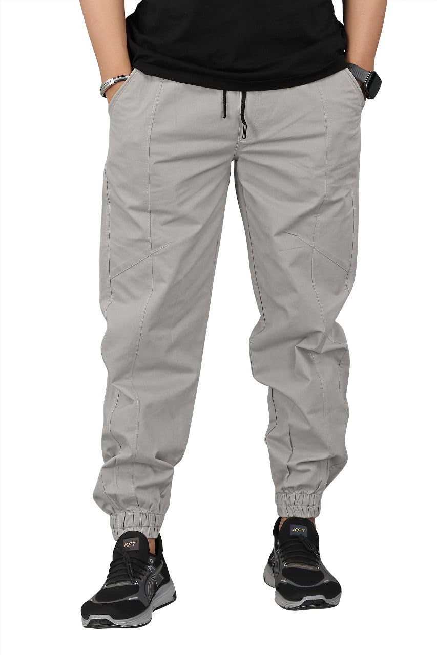 l’aurore luxe Men’s Casual Jogger Pants | Cotton Track Pants | Comfortable Athletic & Everyday Wear-picture-10