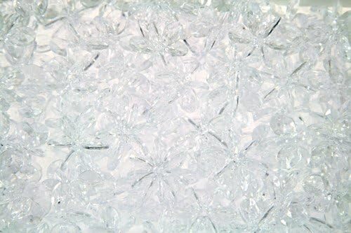 The Beadery - 18mm Sunburst Beads, Crystal - 270 Pieces - 950V006 image 2