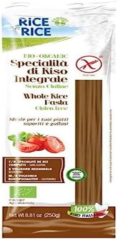 Rice & Rice Of Integral Rice Spaghetti Gluten Free 250g